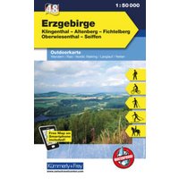 KuF Deutschland Outdoorkarte 48 Erzgebirge